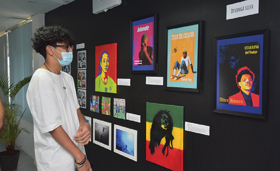 image of art exhibition
